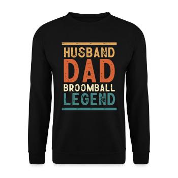 Broadway, Musical, Theatre nerd - Unisex Sweatshirt - black - Front - Alina (178cm) & Michal (187cm)
