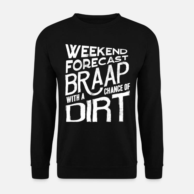 Motocross bikers - Unisex Sweatshirt - black