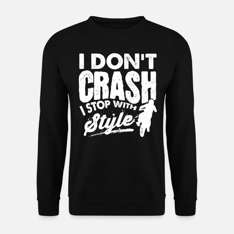 Motards de motocross - Sweat-shirt Unisexe - noir