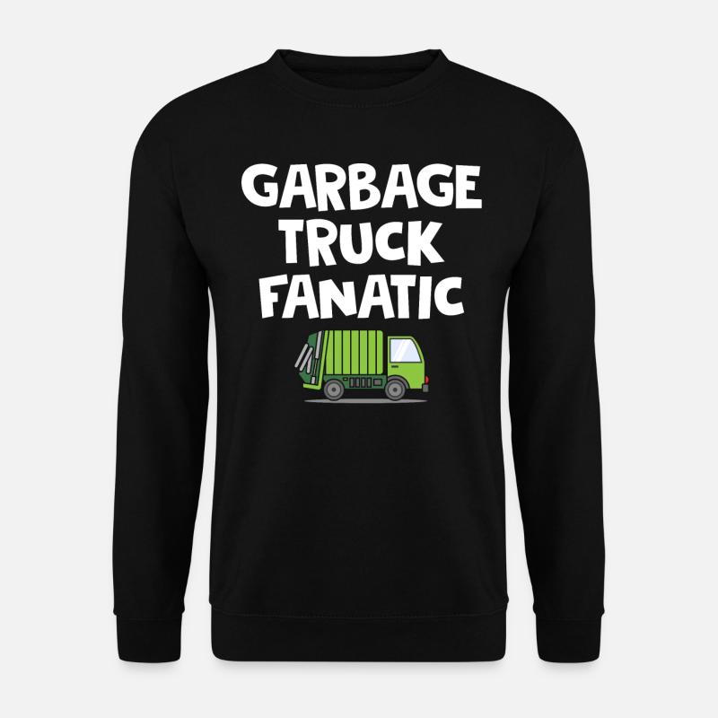 Müllwagenfahrer - Unisex Pullover - Schwarz
