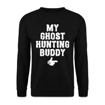 Ghost hunters, ghosts, ghosts, ghost hunting - Unisex Sweatshirt - black - Front - Alina (178cm) & Michal (187cm)