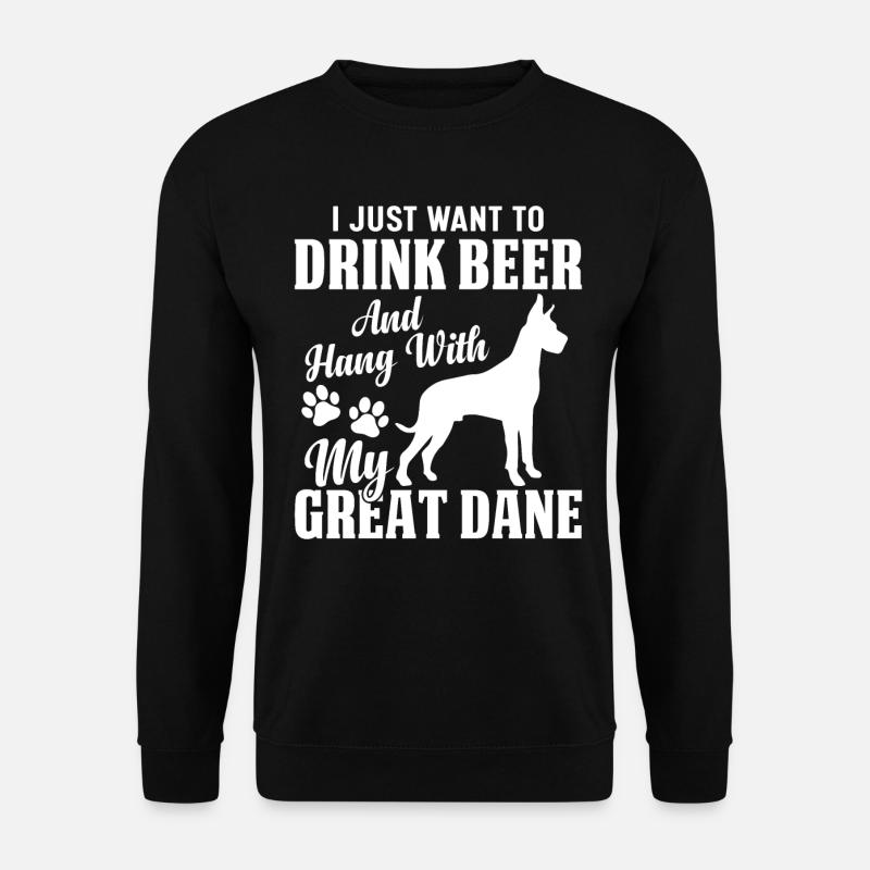 Great Danes, Great Danes - Unisex Sweatshirt - black