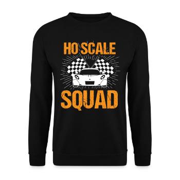 Slot car, course de slot car - Sweat-shirt Unisexe - noir - Devant - Alina (178cm) & Michal (187cm)