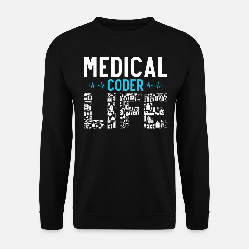 Codeur médical Programmeur médical - Sweat-shirt Unisexe - noir
