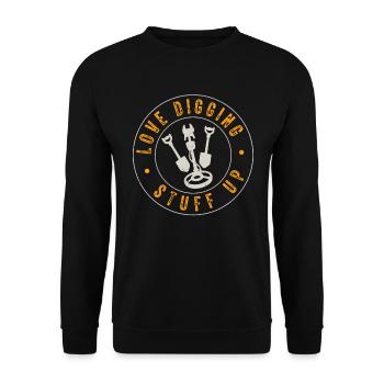 Medical Encoder Medical Programmer - Unisex Sweatshirt - black - Front - Alina (178cm) & Michal (187cm)