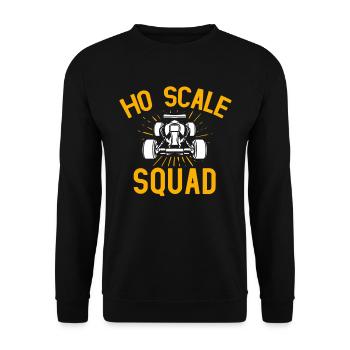 Course de voitures à sous, Voitures miniatures - Sweat-shirt Unisexe - noir - Devant - Alina (178cm) & Michal (187cm)