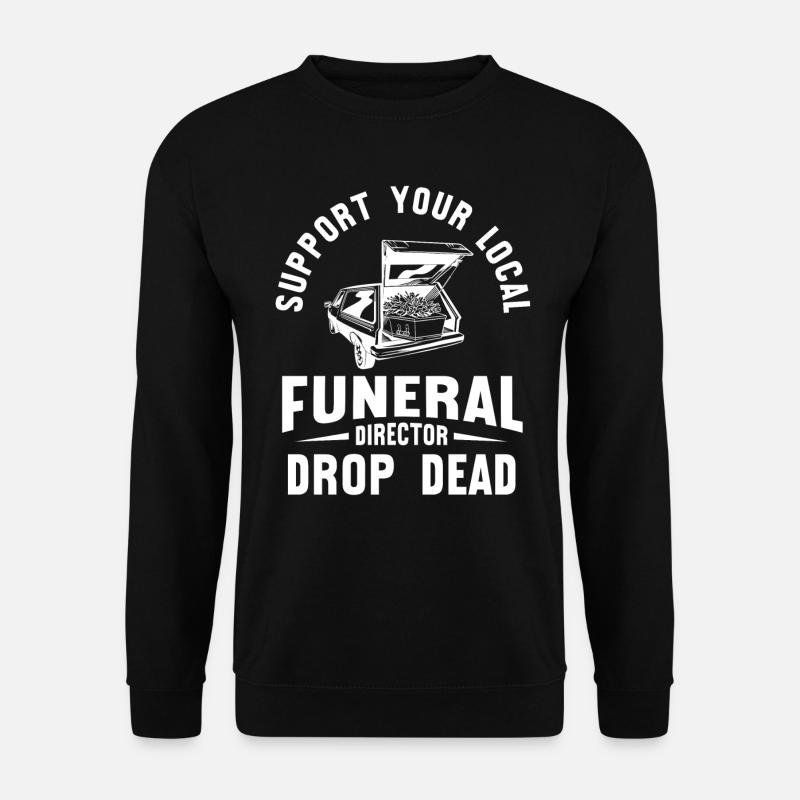 Funeral Homes, Funeral Homes - Unisex Sweatshirt - black