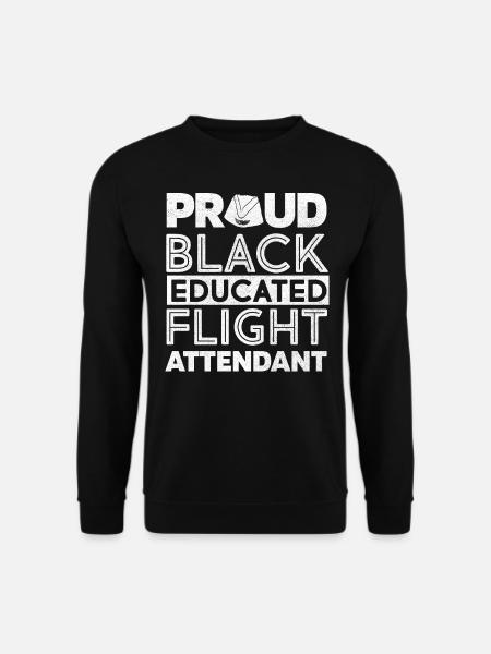 Flugbegleiter, Für Flugbegleiter, Flugbegleiter - Unisex Pullover - Schwarz