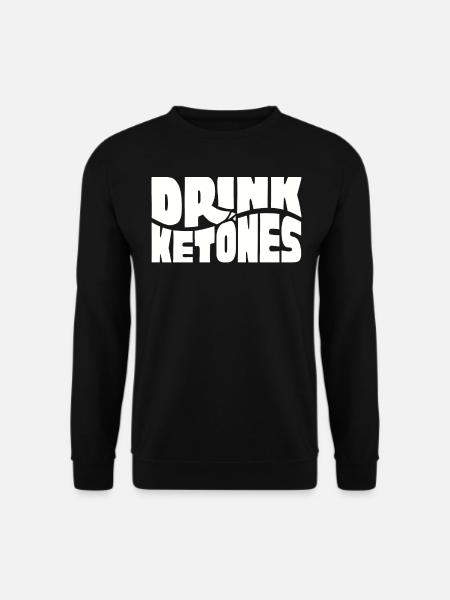 Keto-Diät, Kohlenhydratfreie Ernährung, Keto - Unisex Pullover - Schwarz