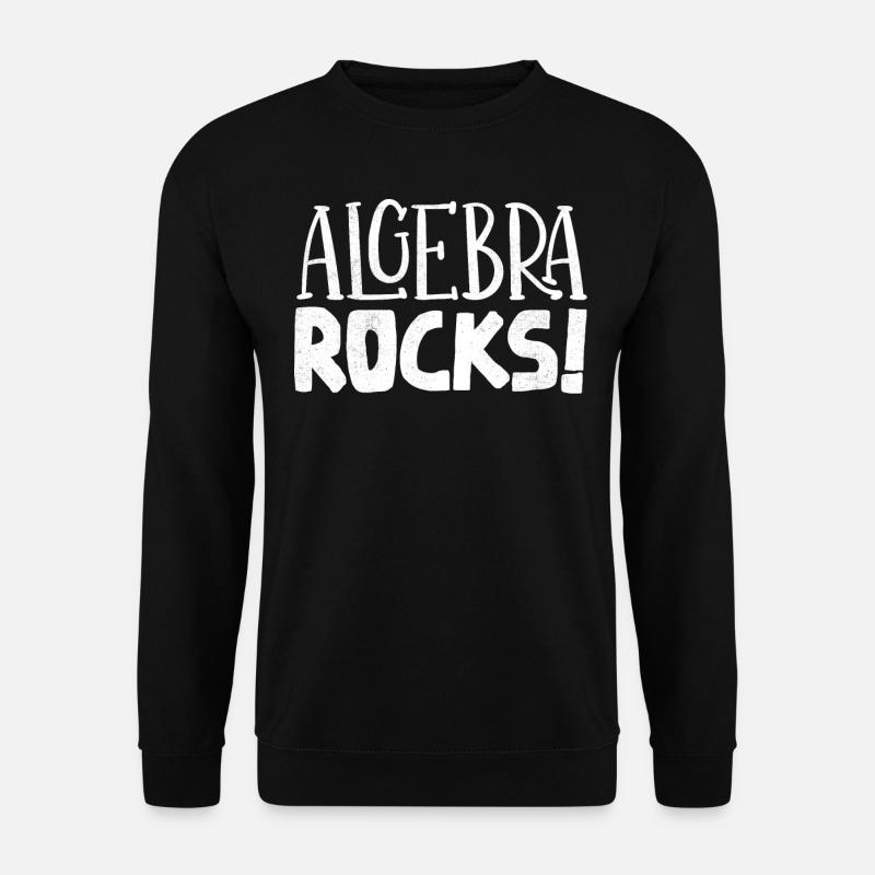 Algebra, Analysis, Science, Mathematics - Unisex Sweatshirt - black