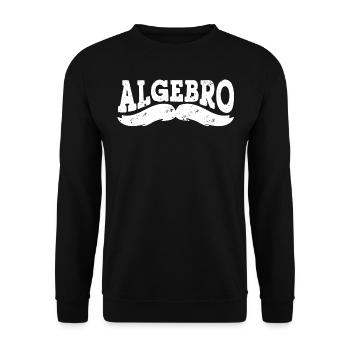 Algebra, Analysis, Science, Mathematics - Unisex Sweatshirt - black - Front - Alina (178cm) & Michal (187cm)