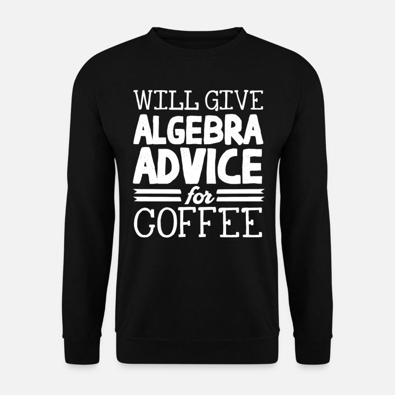 Algebra, Analysis, Science, Mathematics - Unisex Sweatshirt - black