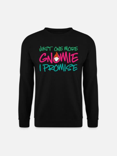 Gnome - Gnomsammeln - Gnome -Sammler - Unisex Pullover - Schwarz