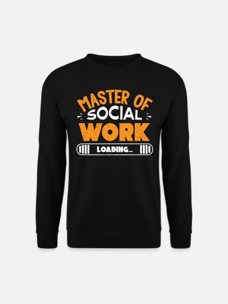 Social worker - Unisex Sweatshirt - black
