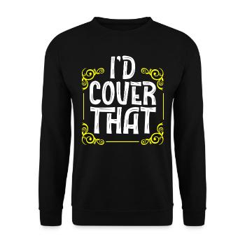 Insurance agent - Unisex Sweatshirt - black - Front - Alina (178cm) & Michal (187cm)