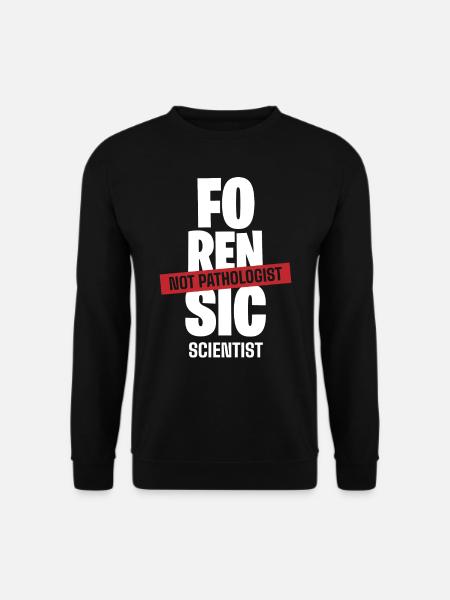 Forensic Scientist Costume - Unisex Sweatshirt - black