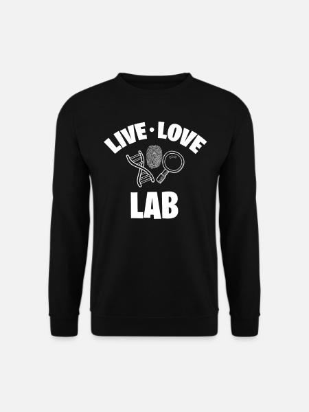 Forensiker Kostüm - Unisex Pullover - Schwarz
