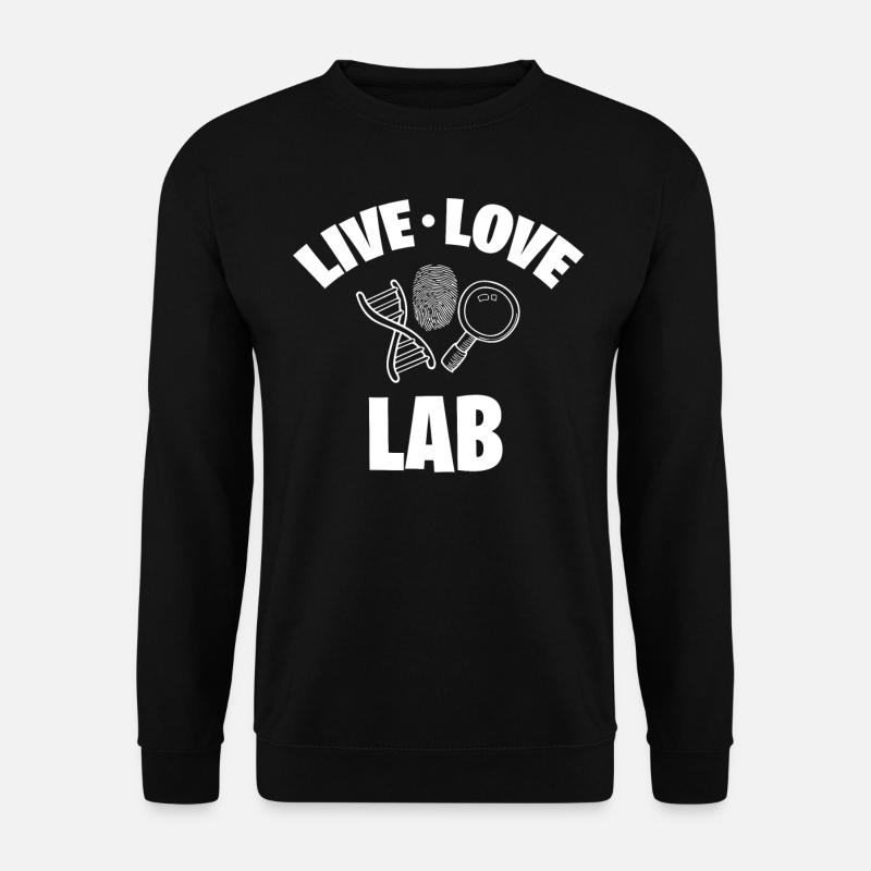Forensic Scientist Costume - Unisex Sweatshirt - black