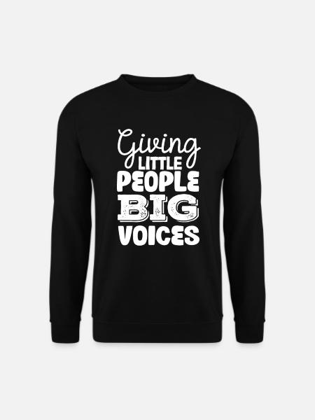 Speech-language pathology, speech-language pathologist - Unisex Sweatshirt - black