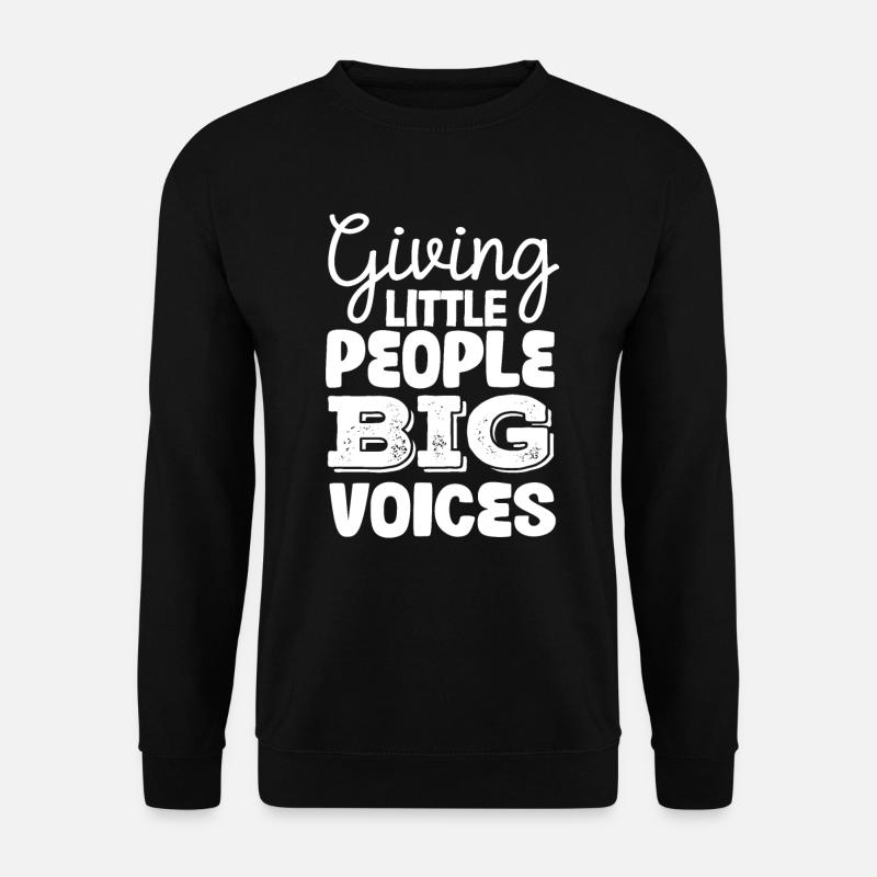 Speech-language pathology, speech-language pathologist - Unisex Sweatshirt - black