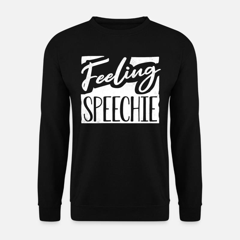 Speech-language pathology, speech-language pathologist - Unisex Sweatshirt - black