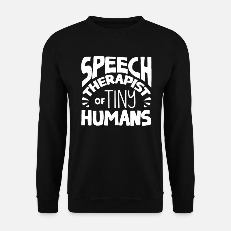 Speech-language pathology, speech-language pathologist - Unisex Sweatshirt - black