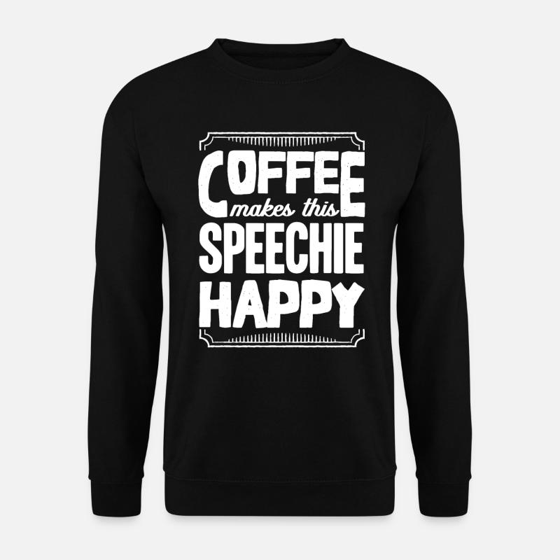 Speech-language pathology, speech-language pathologist - Unisex Sweatshirt - black