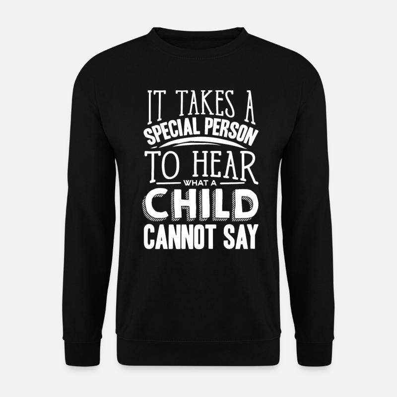 Speech-language pathology, speech-language pathologist - Unisex Sweatshirt - black