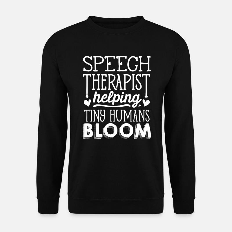Speech-language pathology, speech-language pathologist - Unisex Sweatshirt - black