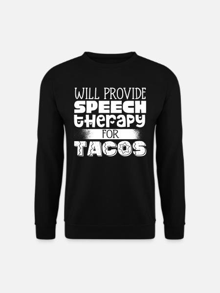 Speech-language pathology, speech-language pathologist - Unisex Sweatshirt - black