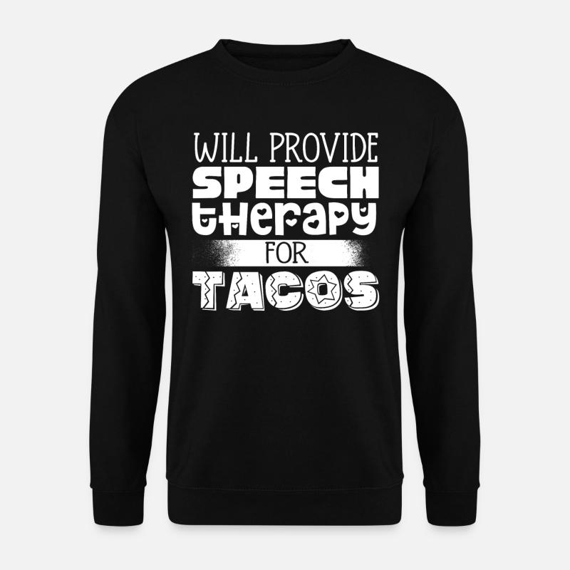 Speech-language pathology, speech-language pathologist - Unisex Sweatshirt - black