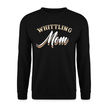 Beavercraft, Whittling, Whittler, Holzhandwerk - Unisex Pullover - Schwarz - Vorne - Alina (178cm) & Michal (187cm)