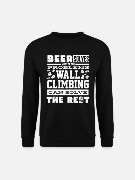 Wall climbers, wall climbers - Unisex Sweatshirt - black