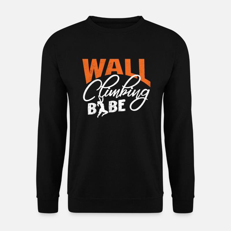 Grimpeurs muraux, grimpeurs de murs - Sweat-shirt Unisexe - noir