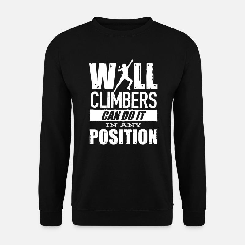 Wall climbers, wall climbers - Unisex Sweatshirt - black
