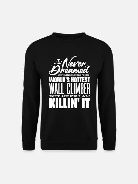 Wall climbers, wall climbers - Unisex Sweatshirt - black