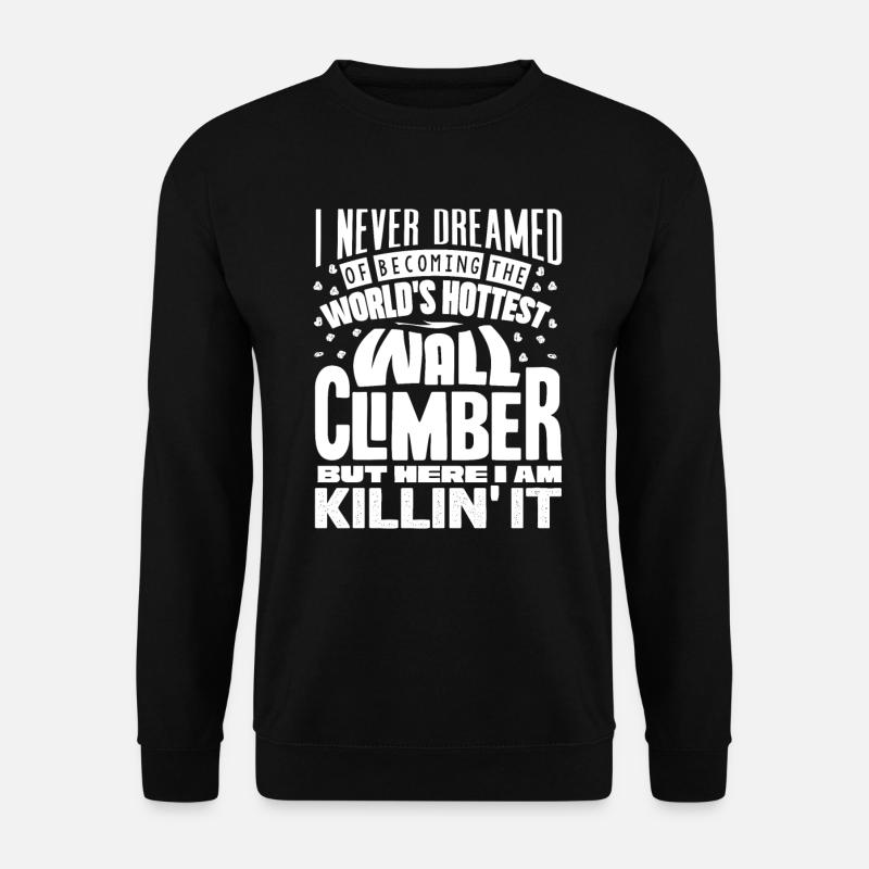 Wall climbers, wall climbers - Unisex Sweatshirt - black