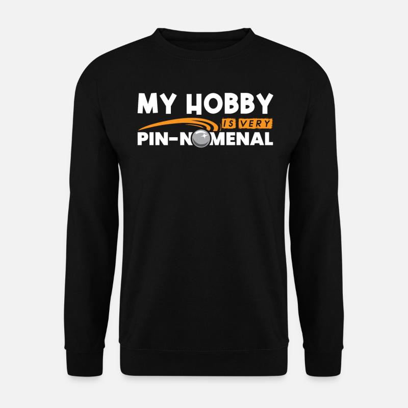 Pinball player - Unisex Sweatshirt - black
