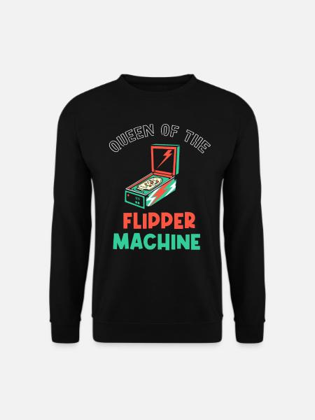 Pinball player - Unisex Sweatshirt - black