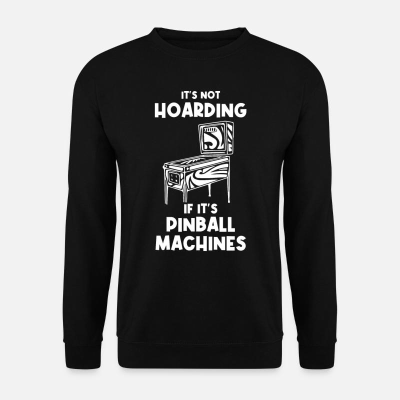Pinball player - Unisex Sweatshirt - black