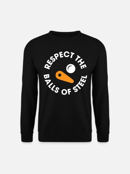Pinball player - Unisex Sweatshirt - black
