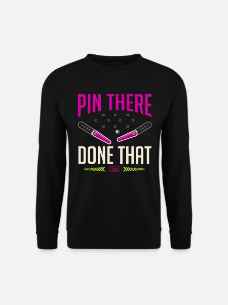 Pinball arcade player - Unisex Sweatshirt - black