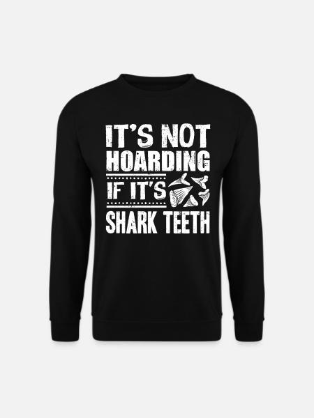 Sharks, shark counter collectors - Unisex Sweatshirt - black