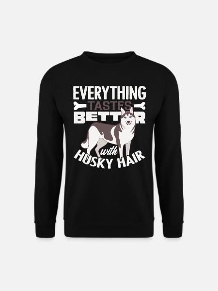 Siberian Husky - Unisex Sweatshirt - black