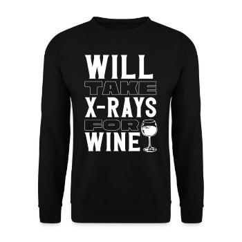Xray Tech, Xray -Techniker - Unisex Pullover - Schwarz - Vorne - Alina (178cm) & Michal (187cm)