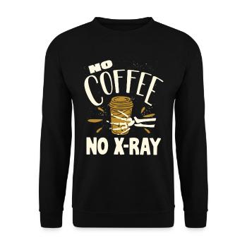 Xray Tech, Xray -Techniker - Unisex Pullover - Schwarz - Vorne - Alina (178cm) & Michal (187cm)