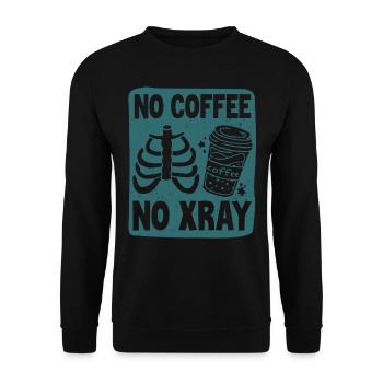 Xray Tech, Xray -Techniker - Unisex Pullover - Schwarz - Vorne - Alina (178cm) & Michal (187cm)