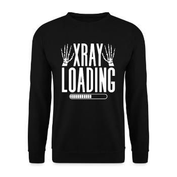 Xray Tech, Xray -Techniker - Unisex Pullover - Schwarz - Vorne - Alina (178cm) & Michal (187cm)