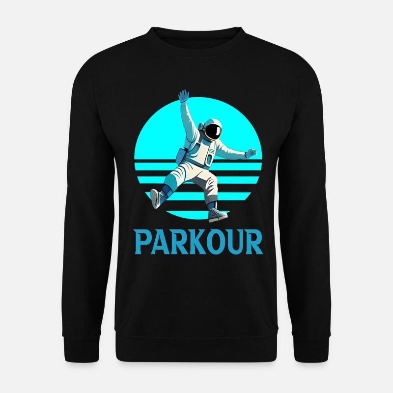 Parkour - Unisex Sweatshirt - black