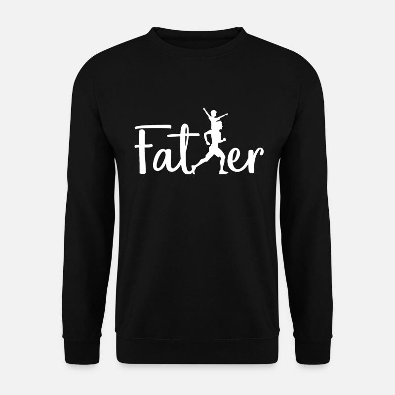 Father - Unisex Pullover - Schwarz